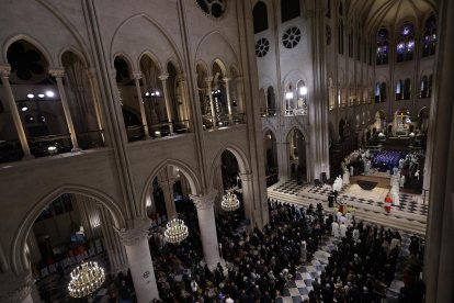 Cerimònia oficial de la reobertura de Notre-Dame