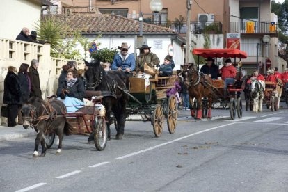 Imatge d’arxiu dels Tres Tombs de Sant Antoni de Valls.