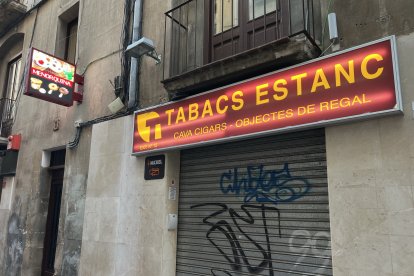 Estanc que ha venut el primer premi de la Grossa de Cap d'Any a Reus.