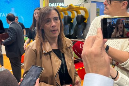 Sandra Guaita posava en valor la capacitat d’atracció de visitants d’esdeveniments com el Trapezi.