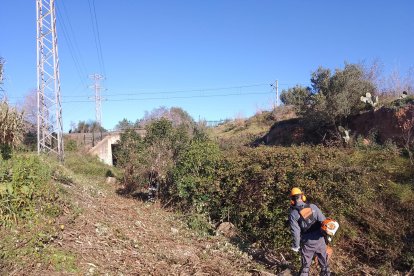 Imatge del Barranc de Calderons.