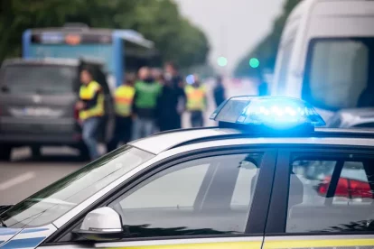 Imatge d'arxiu d'un cotxe de policia a Munich.