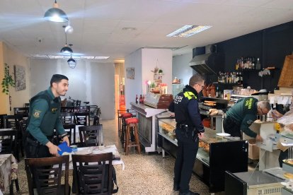 Imagen de uno de los establecimientos inspeccionados en Torredembarra.