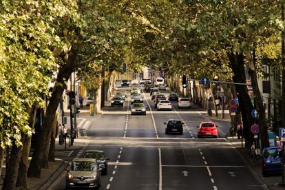 Imagen del tráfico en una ciudad.