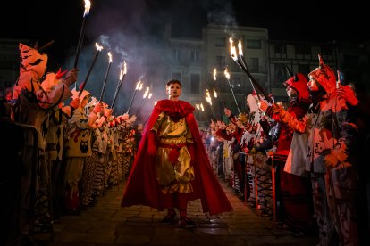 Imatge del pregó de Sa Majestat el Rei Carnestoltes de Reus.