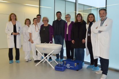 La cuna permitirá humanizar la pérdida perinatal.