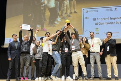 L'equip TecnoCarmelites es va endur el primer premi.