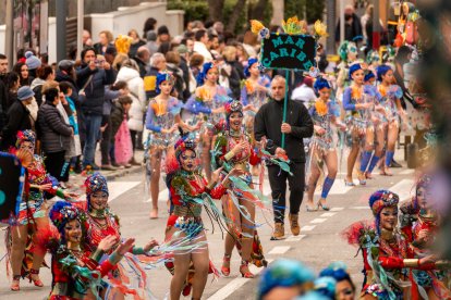 Imagen de una de las comparsas del Carnaval de la Canonja.
