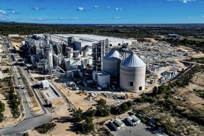 Fábrica de Kronospan en Tortosa.