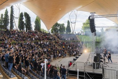 Imagen de archivo del concierto que ofreció la banda Crim en Teatro Auditorio Camp de Mart hace cuatro años