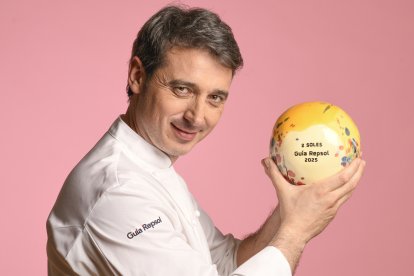 El restaurant Villa Retiro ha aconseguit guanyar un segon Sol Repsol amb el xef Fran López al capdavant de l’equip de cuina.