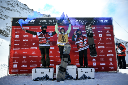 La tarraconense Núria Castán ha quedado tercera en la final del Freeride World Tour.