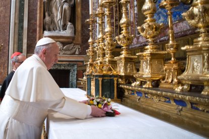 Imatge d'arxiu del papa Francesc