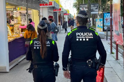 Imatge d'arxiu d'agents de la Guàrdia Urbana de Tarragona.
