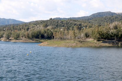 El pantano de Riudecanyes ya supera el 60% de su capacidad.