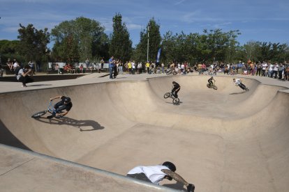 Inaguració del parque del Lliscament.