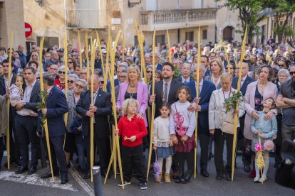 Benedicció de rams a Tarragona.