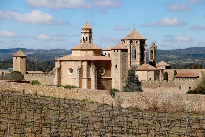 Exterior del Monasterio de Poblet.