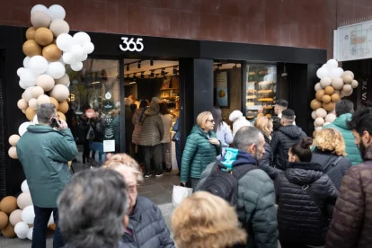 Imatge de la inauguració del nou establiment de Grupo 356 a la Rambla Nova.