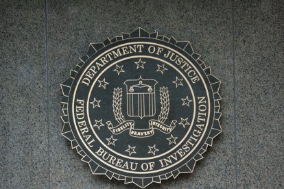 Imagen de archivo del logotipo del FBI.