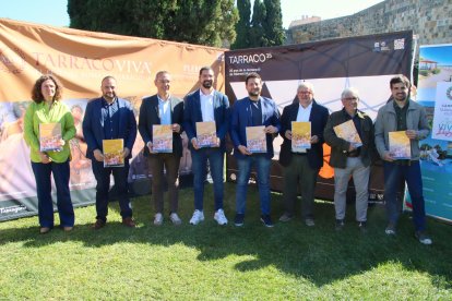 Imatge dels impulsors de Tarraco Viva.
