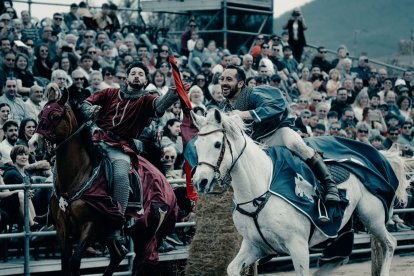 Imagen de uno de los actos de la Semana Medieval de Montblanc.