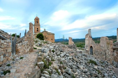 Imagen del Poble Vell, en Corbera d'Ebre.