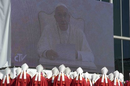 El Papa Francesc va obrir la cerimònia celebrada al Complex Educatiu de Tarragona amb un missatge enregistrat.