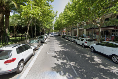 Imatge del carrer on s'han produït els fets.