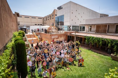 Imatge de la ceremònia d'entrega de premis celebrada a Museu Terra de l’Espluga de Francolí.