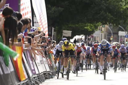 Imagen de la Vuelta Femenina.