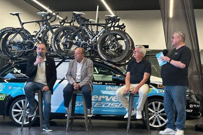 Presentación de la Vuelta Ciclista de la Provincia de Tarragona.