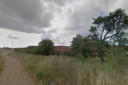 Imatge de la parcel·la en subhasta de Montbrió del Camp.