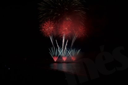 Segon dia del Concurs de Focs de Tarragona.