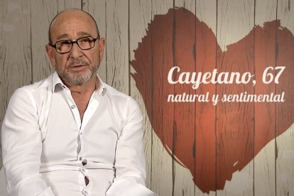 Imatge de Cayetano, el jubilat de Tarragona que ha participat a First Dates.