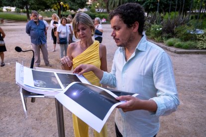 El acto de presentación de las nuevas luces se llevó a cabo este jueves por la noche.