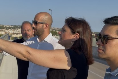 La diputada Elisa Vedrina ha visitat el Vendrell.