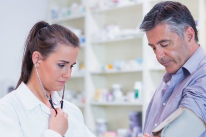 Un de cada tres pacients, el 33,5%, han presentat valors elevats de pressió arterial.