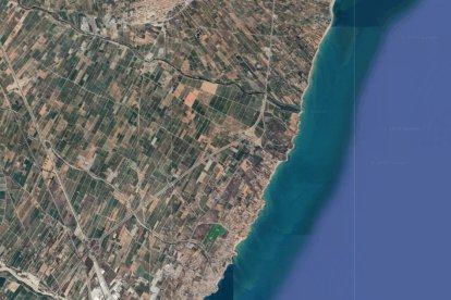 Imagen del visor de playas.