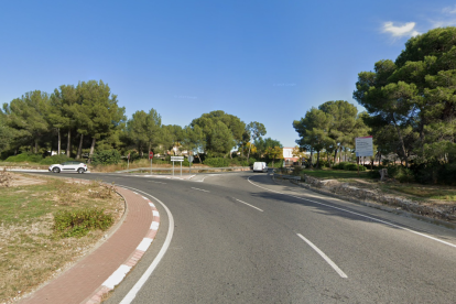 Imagen del lugar donde se ha producido el accidente.