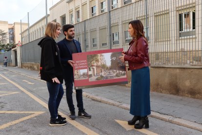 Presentació de la reforma del carrer Dr Ferran de Reus.