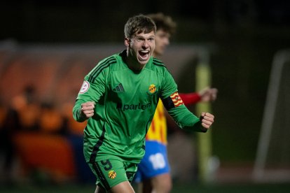 Albert Querol el curs passat durant la Copa Catalunya.