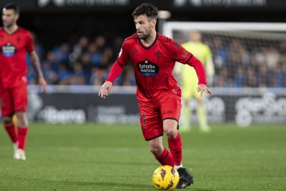Mol Delgado en la seva etapa al Racing de Ferrol.