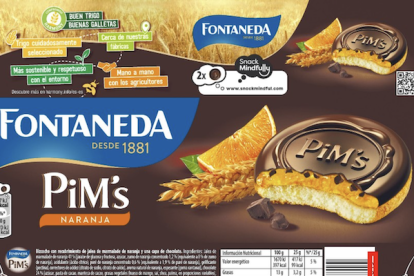 Es tracta del lot OHT1153212 de Pim's Naranja, unes galetes de bescuit i xocolata amb un farcit de taronja.