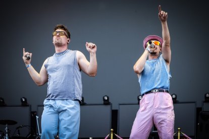 La representación de The Tyets ha sido una de las que se ha mostrado críticas con la dirección del Reus Music Festival.