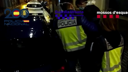 Detencions per fer grafittis a trens