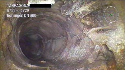 Trencament del clavegueram.