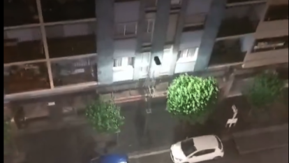 Vídeo de la pluja a Tarragona