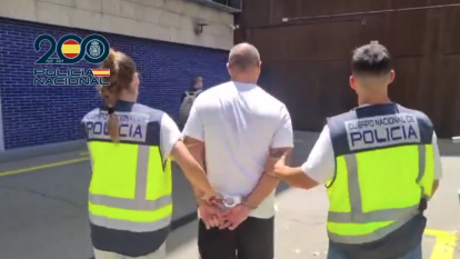 Video de la detenció d'un dels fugitius més buscats d’Itàlia