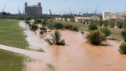 El riu Francolí al seu pas per Tarragona